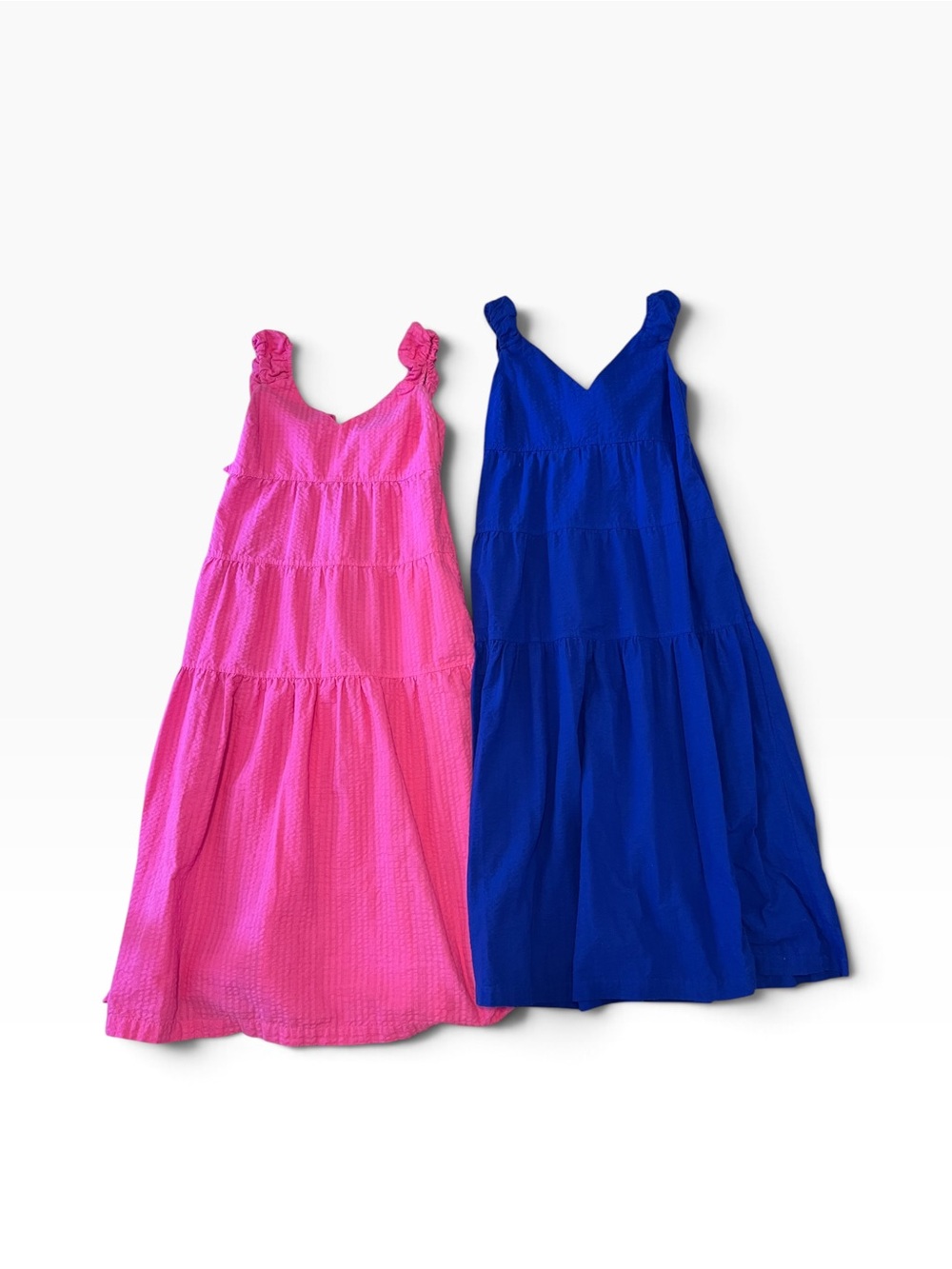 Old Navy Bundle of two maxi dresses pink & blue